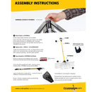 The Snowplow The Original 30 in. W X 56 in. L UHMW Snow Pusher