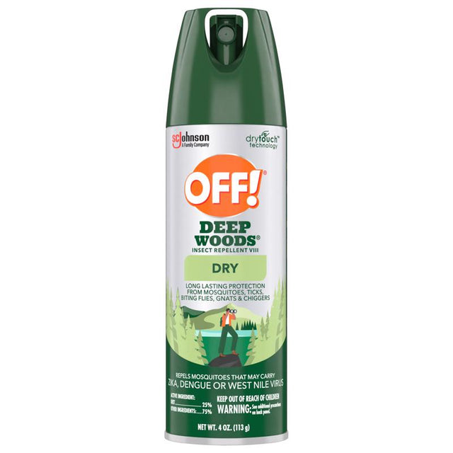 DEEP WOODS OFF DRY 4OZ