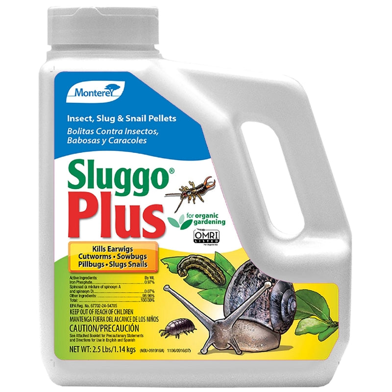 Monterey Sluggo Insect Killer 2.5 lb. - 1