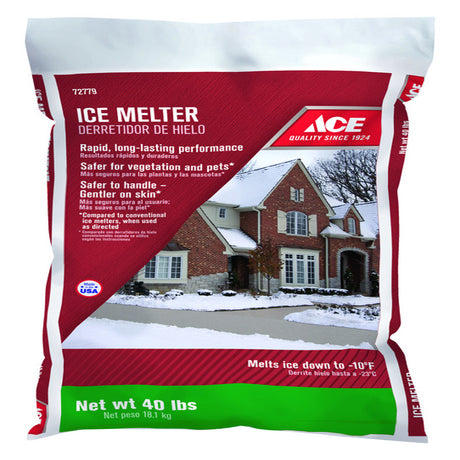 ICE MELT 40# BAG ACE