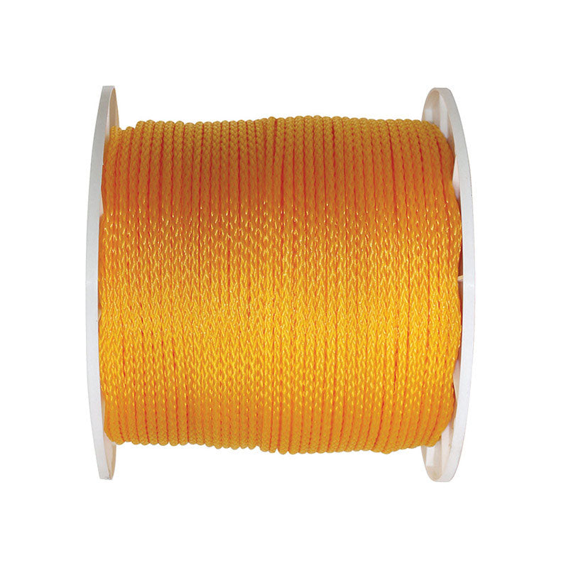 Koch 1/4 in. D X 1000 ft. L Yellow Hollow Braided Poly Rope