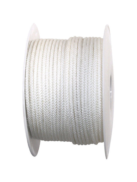 Koch 9/64 in. D X 200 ft. L White Diamond Braided Nylon Rope