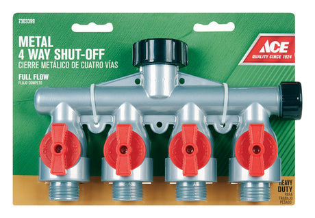 Ace Metal Threaded Male Garden Hose Manifold