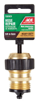 Ace 5/8 in. Brass Threaded Male Hose Mender