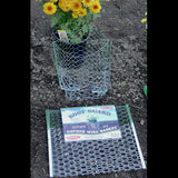 Digger's Root Guard 13.5 in. H X 13 in. W X 0.3 in. D Silver Coated Wire Gopher Wire Basket