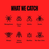 DynaTrap DT1100 Insect Trap Optional Wall Mount, 1/2 Acre Coverage, Black