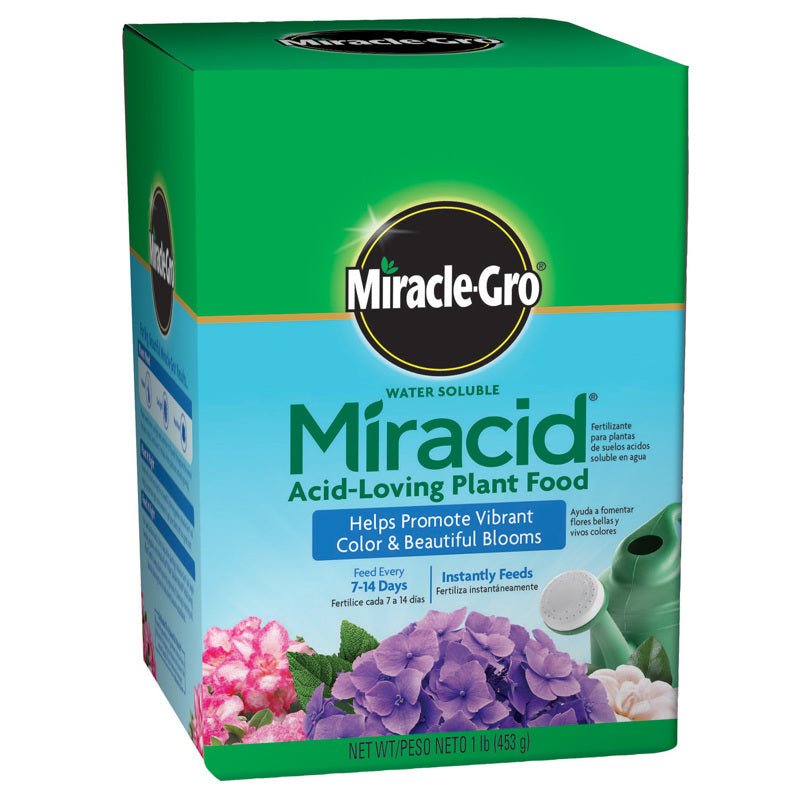 Miracle-Gro Miracid Powder Azalea, Camellia, Gardenia, Hibiscus, Holly, Hydrangea, and Orchids Plant