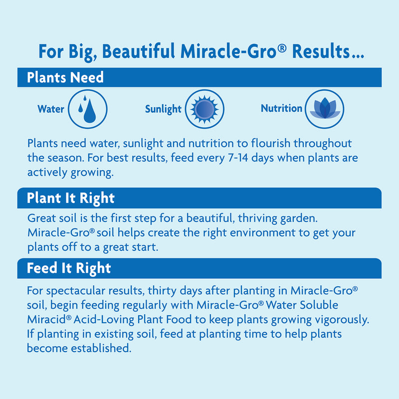 Miracle-Gro Miracid Powder Hibiscus Plant Food 4 lb