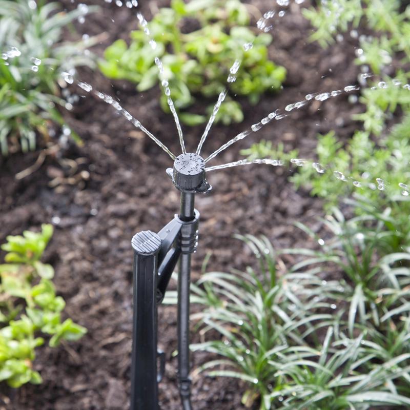 Raindrip For 1/4 in. Tubing Drip Irrigation Self-Piercing Clamp 13 in. H 1 pk