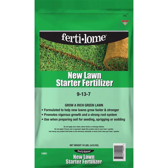 NEW LAWN STARTER FERT10#
