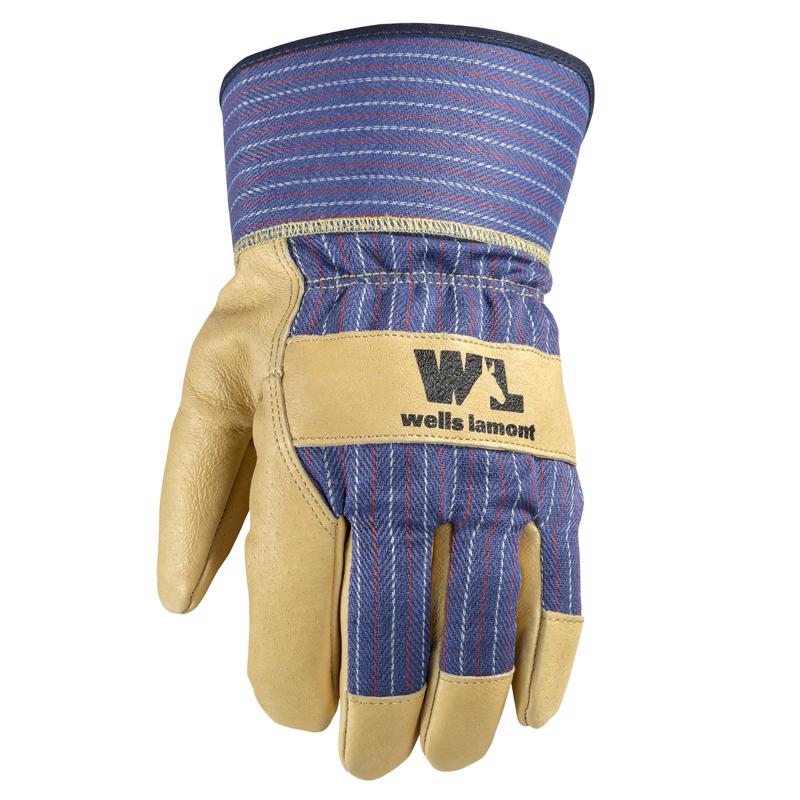 GLOVE LTHR PLM PIGSKIN L