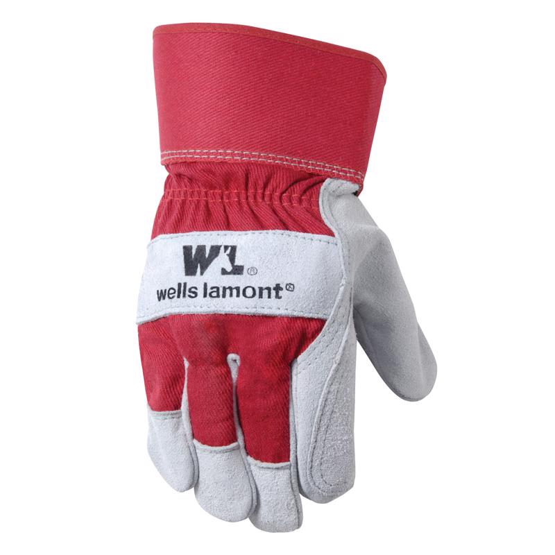 WORK GLOVES DBL PALM L