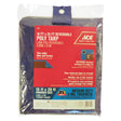 TARP POLY BLUE/BRN 16X20