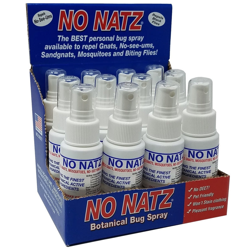 No Natz Organic Insect Repellent Liquid For Variety of Insects 4 oz