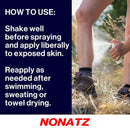 No Natz Organic Insect Repellent Liquid For Mosquitoes/Other Flying Insects 2 oz