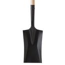 Home Plus+ 40.5 in. Steel Square Garden Spade Wood Handle