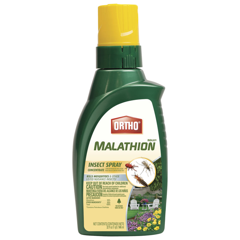 Ortho Max Malathion Insect Killer Liquid Concentrate 32 oz