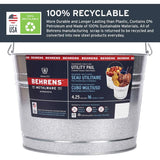 Behrens 4.2 gal Steel Tub Round
