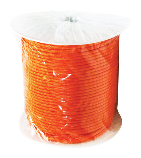Koch 5/32 in. D X 400 ft. L Orange Braided Nylon Paracord