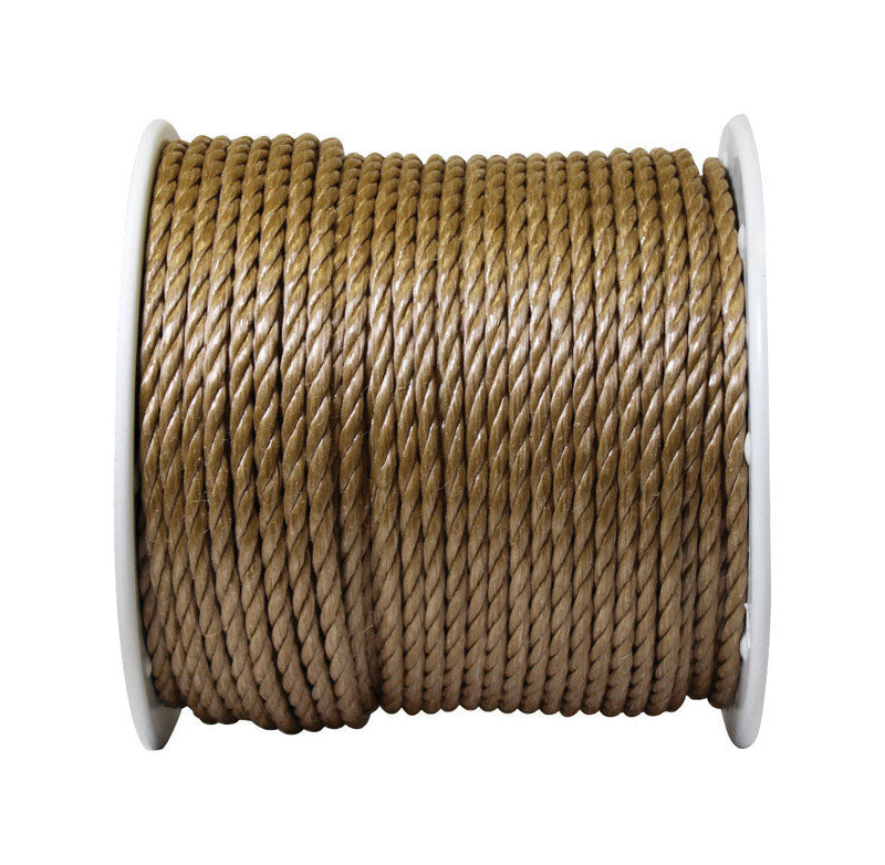 Koch 3/8 in. D X 400 ft. L Brown Twisted Poly Rope