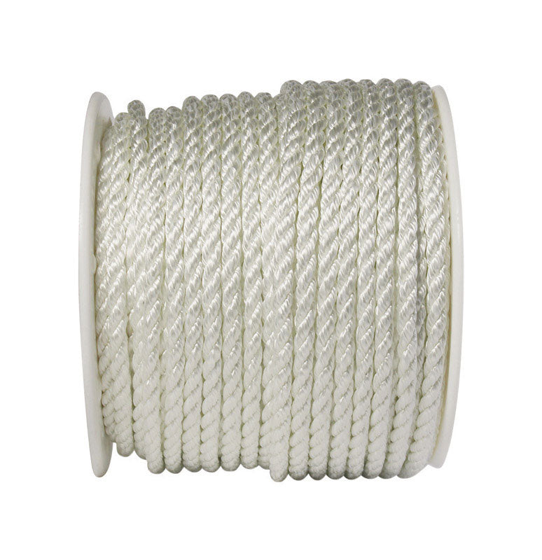 Koch 1/2 in. D X 200 ft. L White Twisted Nylon Rope
