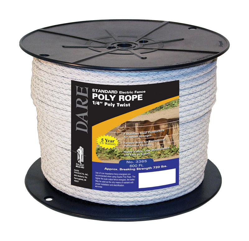 POLY TWISTED ROPE 600FT