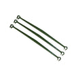 Gardener's Blue Ribbon Green Steel Garden Stakes