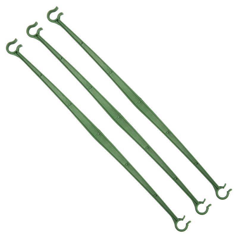 Gardener's Blue Ribbon Green Steel Garden Stakes