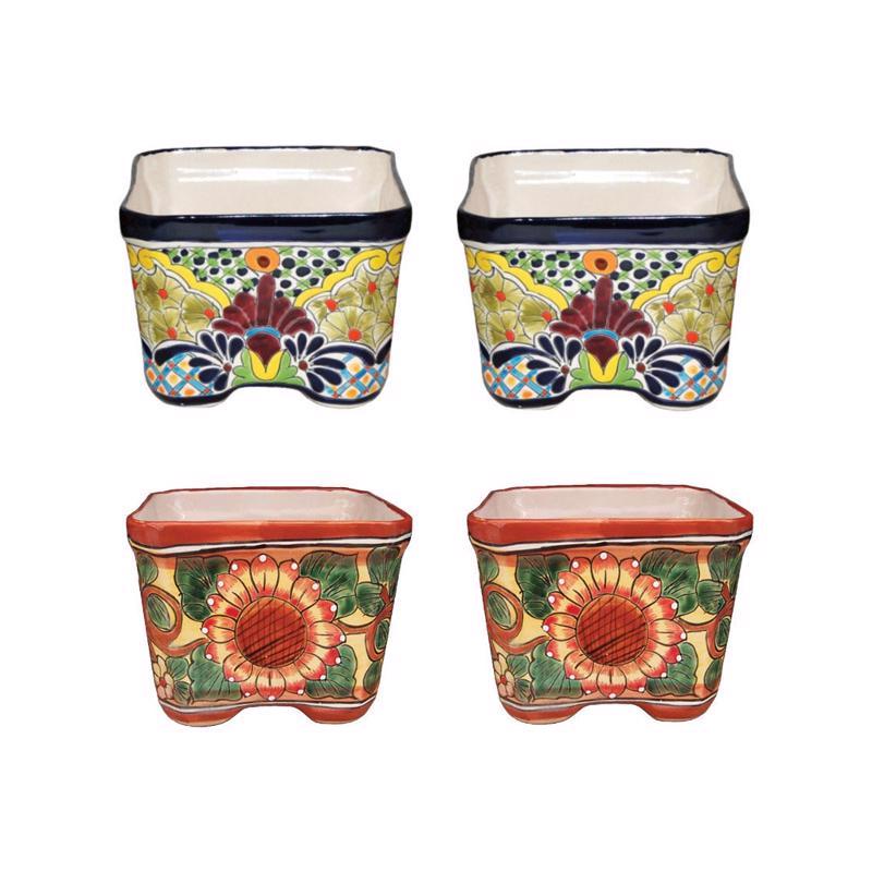 CUADRADA PLANTER 6"