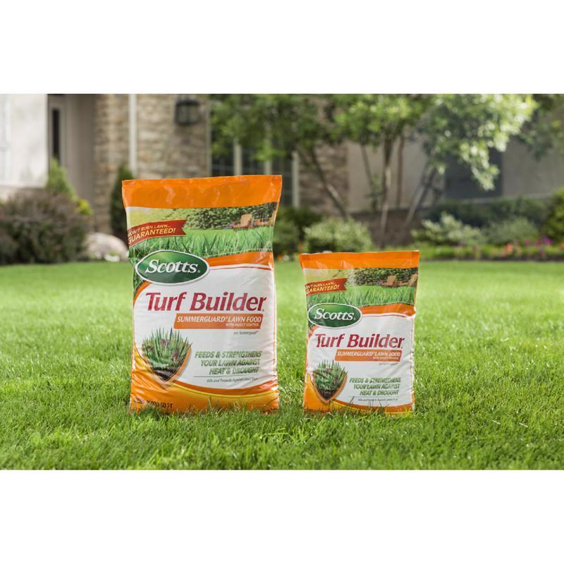 Scotts Turf Builder SummerGuard Insect and Grub Control Lawn Food For All Grasses 5000 sq ft