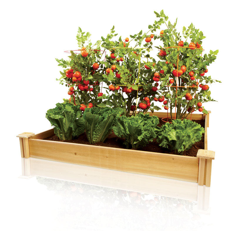 Greenes 5.5 in. H X 48 in. W Cedar Raised Bed Planter Brown