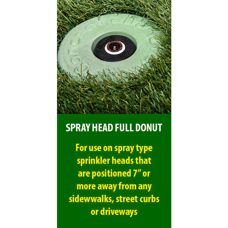 ConcreteDonuts.com 7.25 in. D X 9 in. L Spray Guard