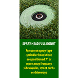 ConcreteDonuts.com 7.25 in. D X 9 in. L Spray Guard