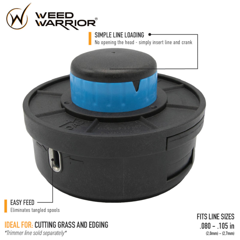 Weed Warrior Universal Fit Auto Winder II Residential Grade 10.13 in. L Bump Head