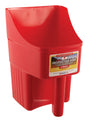 FEED SCOOP PLSTC RED 3QT
