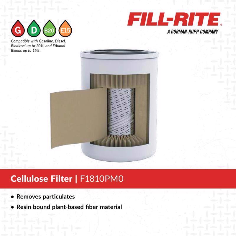 Fill-Rite Nickel Plated Particulate Spin-On Filter 18 gpm