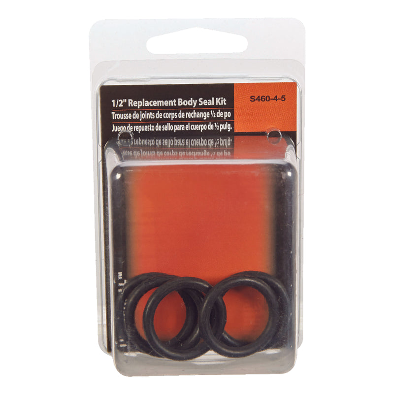 Apache Rubber 1/2 in. D O-Rings 5 pk