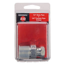 Apache Steel 1/2 in. D X 1/4 in. D Hydraulic Adapter 1 pk
