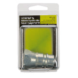 Universal Steel 1/2 in. D X 3/4 in. D Hydraulic Coupler 1 pk