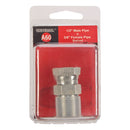 Apache Steel 1/2 in. D X 3/8 in. D Hydraulic Adapter 1 pk