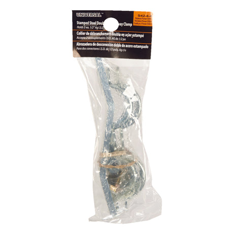 Universal 1/2 in to 1/2 in. Mulit-Size Hydraulic Clamp Steel