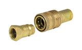 HYDRAULIC COUPLR 1/2"SET