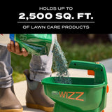 Scotts Wizz 60 in. W Handheld Spreader For Fertilizer/Ice Melt/Seed 4 lb