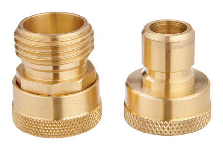 Ace 3/4 in. Brass Threaded Male/Female Quick Connector Faucet Set