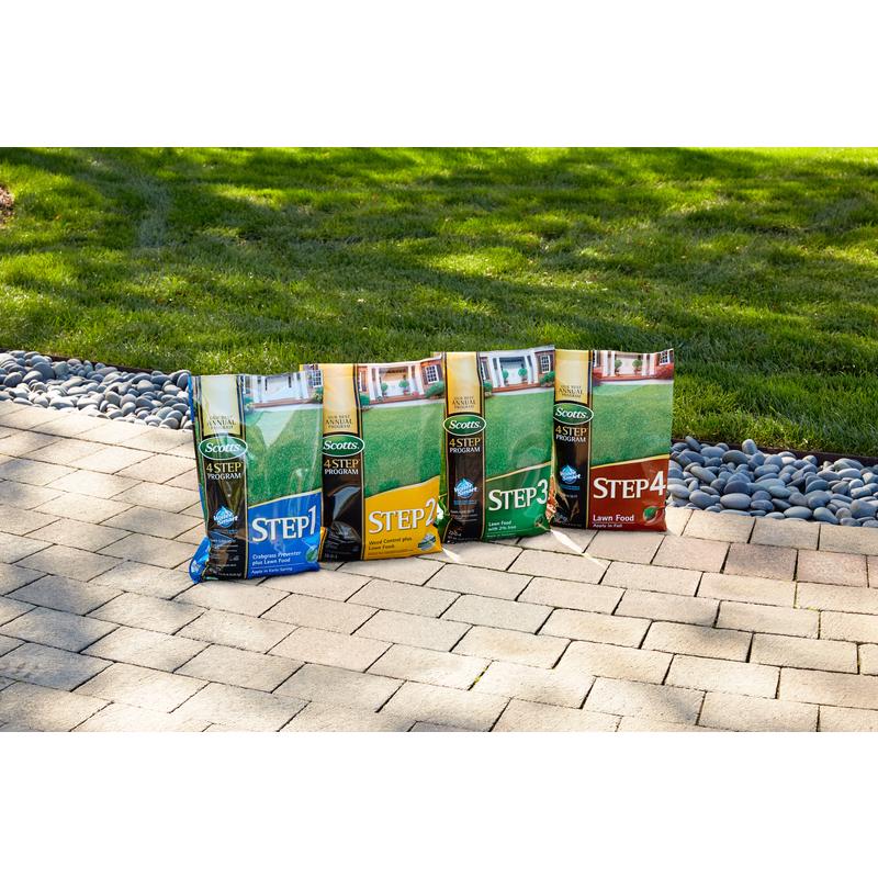 Scotts Step 2 Weed Control Weed Control Lawn Fertilizer For Multiple Grass Types 15000 sq ft