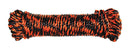Ace 3/8 in. D X 100 ft. L Black/Orange Twisted Poly Truck Rope