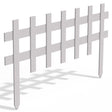 FENCE PICKET 18"X3' WHT