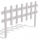 FENCE PICKET 18"X3' WHT