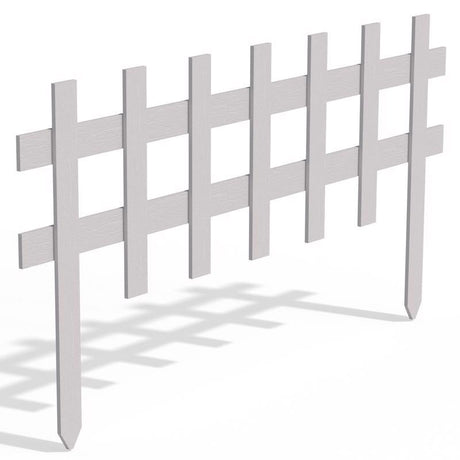 FENCE PICKET 18"X3' WHT