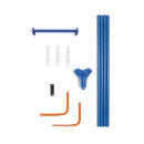 Avalanche 17 in. W X 16 ft. L Poly Wheeled Roof Rake